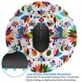 thumbnail image 4 of Disketp Mexican Bright Style Small Mouse Pad 7.9x7.9 Inches,Washable Round Mousepad For Office Laptop Computer,Non-Slip Rubber Base Mouse Pads For Wireless Mouse, 4 of 8