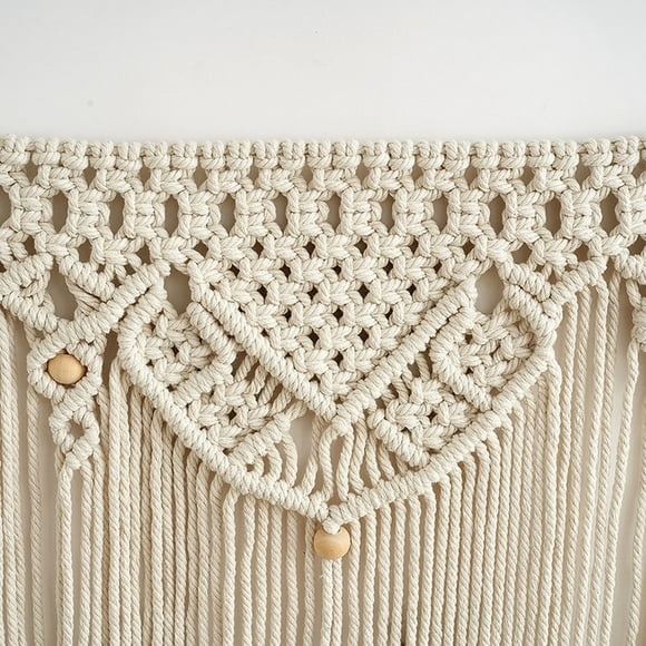 Boho Macrame Wall Hanging,Macrame Tapestry,Woven Tapestry, Modern Chic Woven Art,Bohemian Cotton Handmade Home Decor