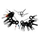 thumbnail image 1 of 59/41/3 uds, herramienta de extracción de terminales de cable, pasadores extractores de conector de crimpado de cableado de coche 41 piezas Zulema Extractor de clavijas de conector, 1 of 8