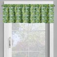 thumbnail image 4 of Ambesonne Plant Valance & Curtain, Colorful Illustration Natural, 55"x45", Fern Green Lime Green, 4 of 6