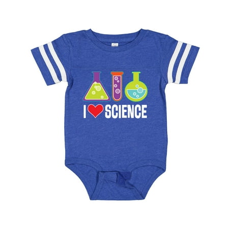 

Inktastic I Love Science Chemistry Teacher Gift Baby Boy or Baby Girl Bodysuit