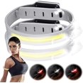 thumbnail image 1 of 2 Pack Rechargeable LED Bracelet, 3 Modes d'Éclairage, pour le Jogging, la Course de Nuit, l'Alpinisme, Imperméable à l'Eau, 1 of 5
