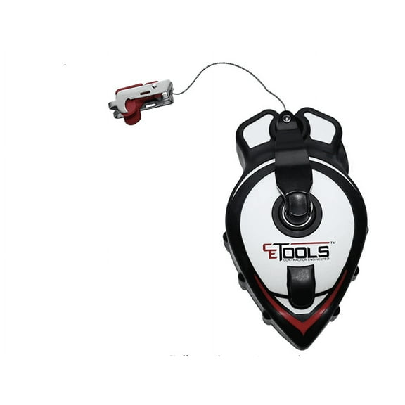 CE Tools SnapBack Braided Chalk Line with Releasable Tip 50 ft.