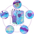 thumbnail image 5 of K.T. Fancy 18 Inch Doll Carrier Backpack - Blue and Purple Tie-Dye Style Travel Set with Accessories, 5 of 6