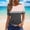 A_Gray, variant on Women's Classic Striped T Shirt Casual Short Sleeve Crew Neck Basic Tee Loose Fit Summer Tops for Daily Wear Purple M