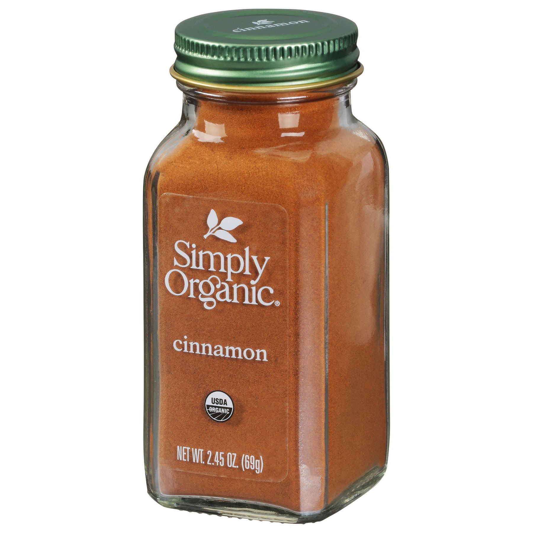 Simply Organic Cinnamon Bottle 2.45 oz (Pack of 8)
