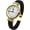 Gold/Black, variant on July Fourth Independence Day American United State Flag Bangle Watch with Round Watch Face