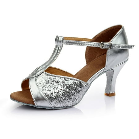 

ytjx women s color fashion rumba waltz prom ballroom latin salsa dance shoes sandals