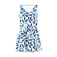 thumbnail image 4 of Ovzne Robes d'Été pour Femmes Robe pour Femme Mode d'Été pour Femmes Imprimé Poche Sans Manches Robe à Col en V Robe d'Été Imprimée Liquidation, 4 of 5