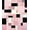 Pink Black Cream, Pattern 17, variant on ODIKA Geometric Modern Abstract Maze With Interlocking Diamond Grid Motif for Playroom, Bedroom, Reading Nook, Pet Friendly & Kids Safe Play