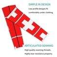 thumbnail image 4 of Swiss Flag Sports Compression Arm Sleeves Football Baseball Basketball Cycling Tennis For Men Women, 4 of 6