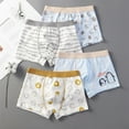 thumbnail image 2 of Gubotare Boys Boxer Briefs Athletic Boys' and Toddler Boxer Briefs, Tag Free & Breathable Underwear, Assorted Color Multipacks-4 Pack,Sizes 2-16 Years (Yellow,12-14 Years), 2 of 9