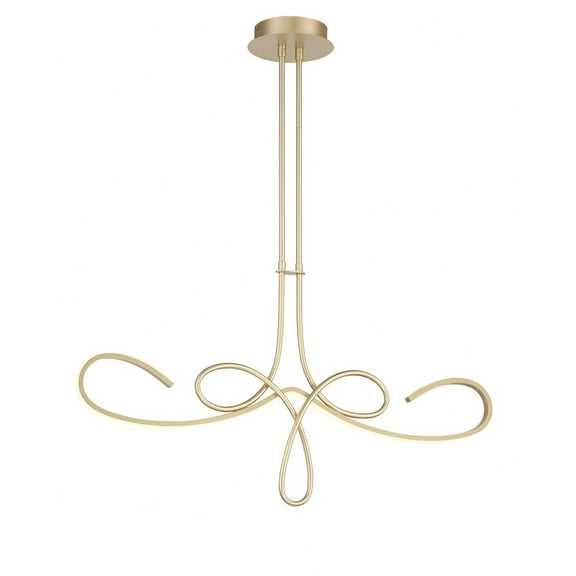 P5435-697-L-George Kovacs Lighting-Astor - 25W 1 LED Island-19.5 Inches Tall and 38 Inches Wide
