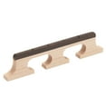 thumbnail image 1 of Puente Banjo de 4 cuerdas, palisandro, decorativo, robusto, de madera, puente Banjo de 3 patas, reemplazo para clase de música, 1 of 8