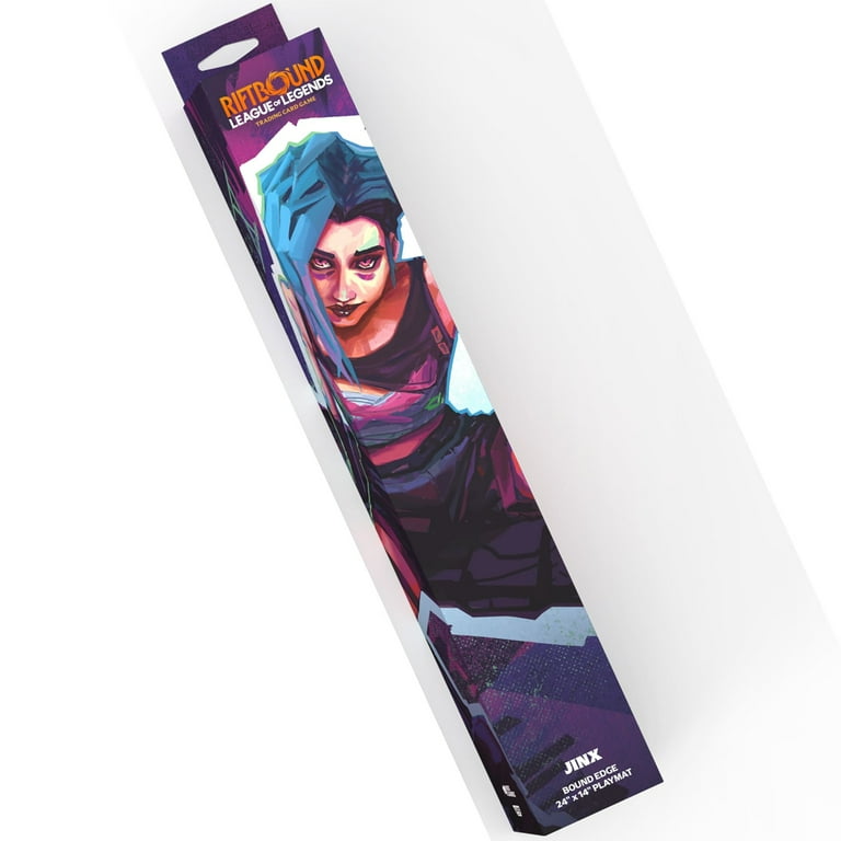 Riftbound: League of Legends: Playmat - Jinx - 24x14" Neoprene Mat, Origins  Trading Card Game Accessory, Champion Character Art, Tabletop Collectible -  Walmart.com