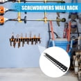 thumbnail image 2 of HUGFEGWE Screw Driver Holder Wall Mount, Metal Screwdriver Organizers, Hand Tool Organizer Wall Mount Storage Rack Organizer For Workshop, Shed, Garage CJ25311-10737, 2 of 9