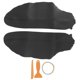 thumbnail image 1 of Front Door Panels Armrest Cover Microfiber Synthetic Leather Trim Sticker Fit for Honda Accord Coupe 08‑12Black, 1 of 5