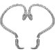 thumbnail image 2 of Pendientes de serpiente para mujer shaofei piercing tipo puño 65904, 2 of 2