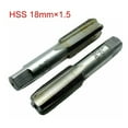 thumbnail image 1 of Hss 18Mmx1.5 Metric Taper & Plug Tap Right Hand Thread M18X1.5mm Pitch, 1 of 8