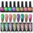 thumbnail image 5 of Nail Art Uv Gel Nail Polish Glitter Temperature Change Color Gel Nail Polish Aurora, 5 of 5