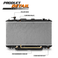 thumbnail image 3 of M-AUTO 2411 Aluminum Core Radiator OE Replacement For 2001 2002 2003 Toyota Rav4, Automatic / Manual Transmission Models, 3 of 10