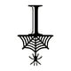 thumbnail image 1 of Decoraciones de Halloween, Adornos de Halloween, Regalos de Halloween, Etiqueta colgante decorativa de 26 letras de Halloween, Etiqueta colgante de araña con colgante, 1 of 4