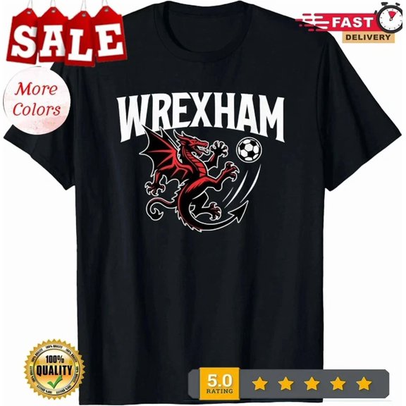 Wrexham Red Dragon Kick T-Shirt