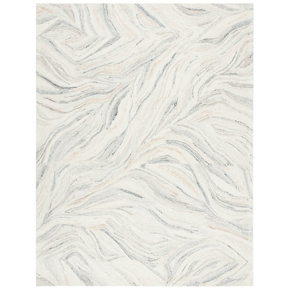 SAFAVIEH Metro MET505F Handmade Ivory / Grey Rug
