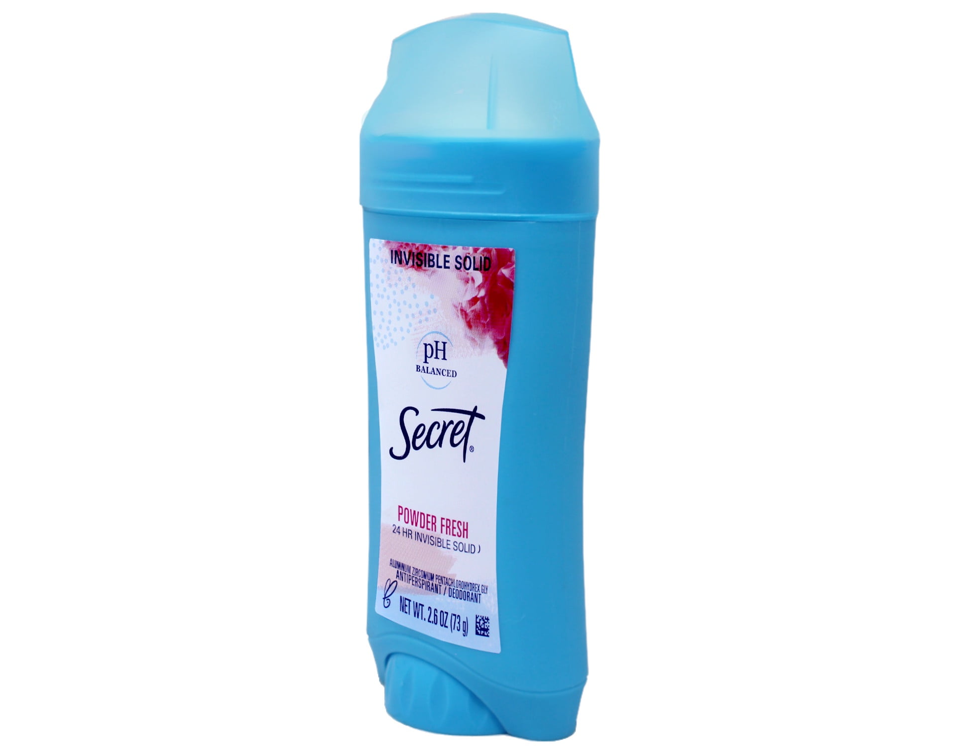 Secret Invisible Solid Antipersperant Deodorant, Powder Fresh, 2.6 Oz, 5 Ct