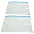 thumbnail image 4 of Keenso Sac sous Vide de Voyage, 2 Pcs Sac de Rangement sous Vide Gain de Place Compressé Scellé Sac de Voyage avec Entrée d'Air Filetée 3,5 cm, Sac de Rangement Compressé, 4 of 7
