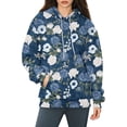 thumbnail image 7 of Bovemsi Sweatshirt for Women Fashion Spring Autumn Casual Long Sleeve Hoodies Sweatshirts Top Camo Hoodie, 7 of 7