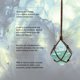 thumbnail image 2 of Collar de cristal de octaedro collar de piedras preciosas naturales collar de alambre colgante colgante, 2 of 4