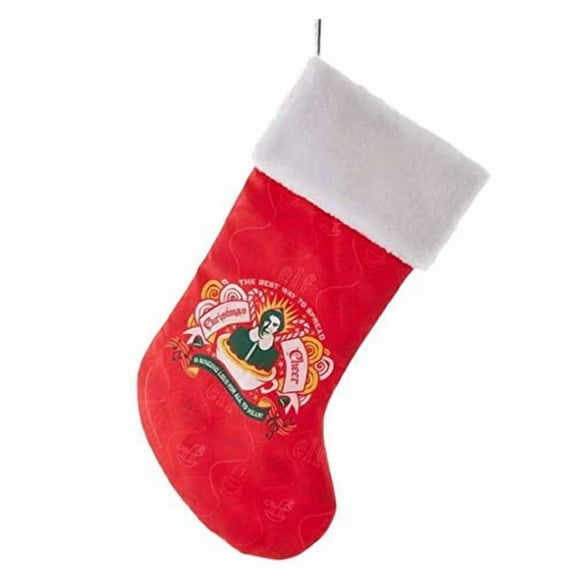 Elf Spread Christmas Cheer Stocking EF7201 19 Inch