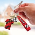 thumbnail image 4 of Vikakiooze Home Decor , World Cup Soccer Uniform Keychain 3D Glue Creative Football Uniform Pendant Football Charm Football Ornament Keychain, 4 of 5