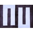 thumbnail image 1 of Ahgly Company Machine Washable Indoor Rectangle Abstract Blue Modern Area Rugs, 8' x 10', 1 of 4