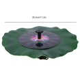 thumbnail image 3 of Solar Powered Fountain 7V 1.4W Brushless Motor Water Pump Garden Pond Pool Decoration, 3 of 5