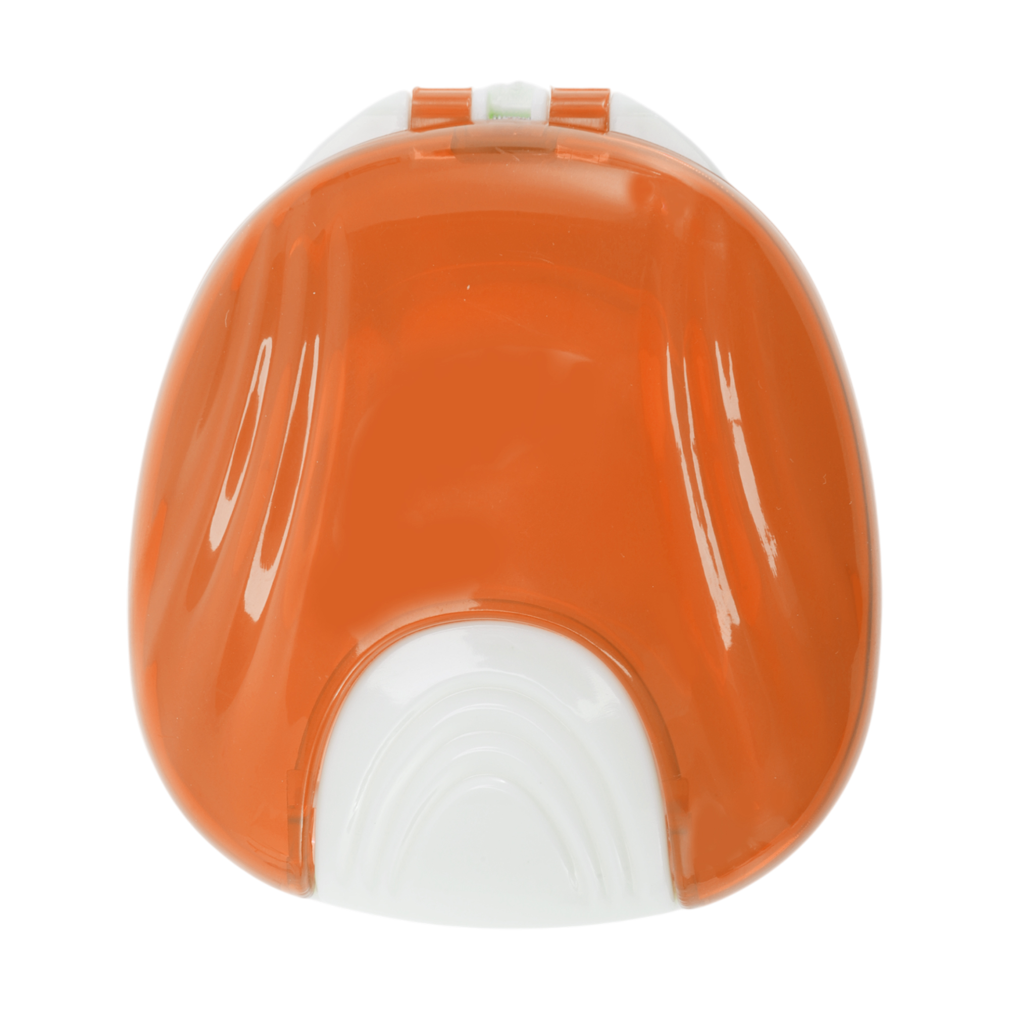 Unique Bargains Shell-shaped Braces Box 1 Pc White, Orange