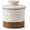 Latte, variant on XELA Butter Crock, Ceramic Butter Dish with Lid Keep Butter Spreadable, Speckled White