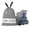 Black and white checkered, variant on Large Kitchen Trash Bags with Drawstring, 80 Count Heavy Duty Black Garbage Bags for Tall Kitchen Cans, Leak-Resistant and Tear-Resistant Waste Bags for Home, Office and Kitchen