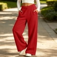 thumbnail image 2 of KyCheLot Fleece Sweatpants for Boys Girls Elastic Waist Thicken Sweatpants with Pocket Winter Warm Schoolwear, 2 of 8