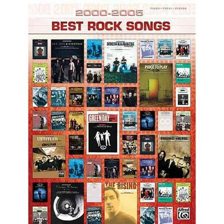 2000-2005 Best Rock Songs: Piano/Vocal/Chords (Best Tea For Vocal Chords)