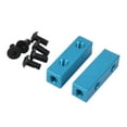 thumbnail image 3 of tamizeot 2Pcs RC Servo Mount Easy to Install DIY Accessory for 1/10 CW01 Model RC Car blue blue for 1/10 RC car, 3 of 6