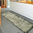 thumbnail image 2 of Hasoo 2' x 6' Area Rug for Living Room Abstract Non Slip Indoor Carpet, Green, 2 of 5