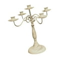 thumbnail image 1 of Candelabro de Metal, candelabro de pilar, soporte de vela, centro de mesa, adorno para la cena de Halloween, hogar, sala de estar, cumpleaños cinco cabezas, 1 of 8