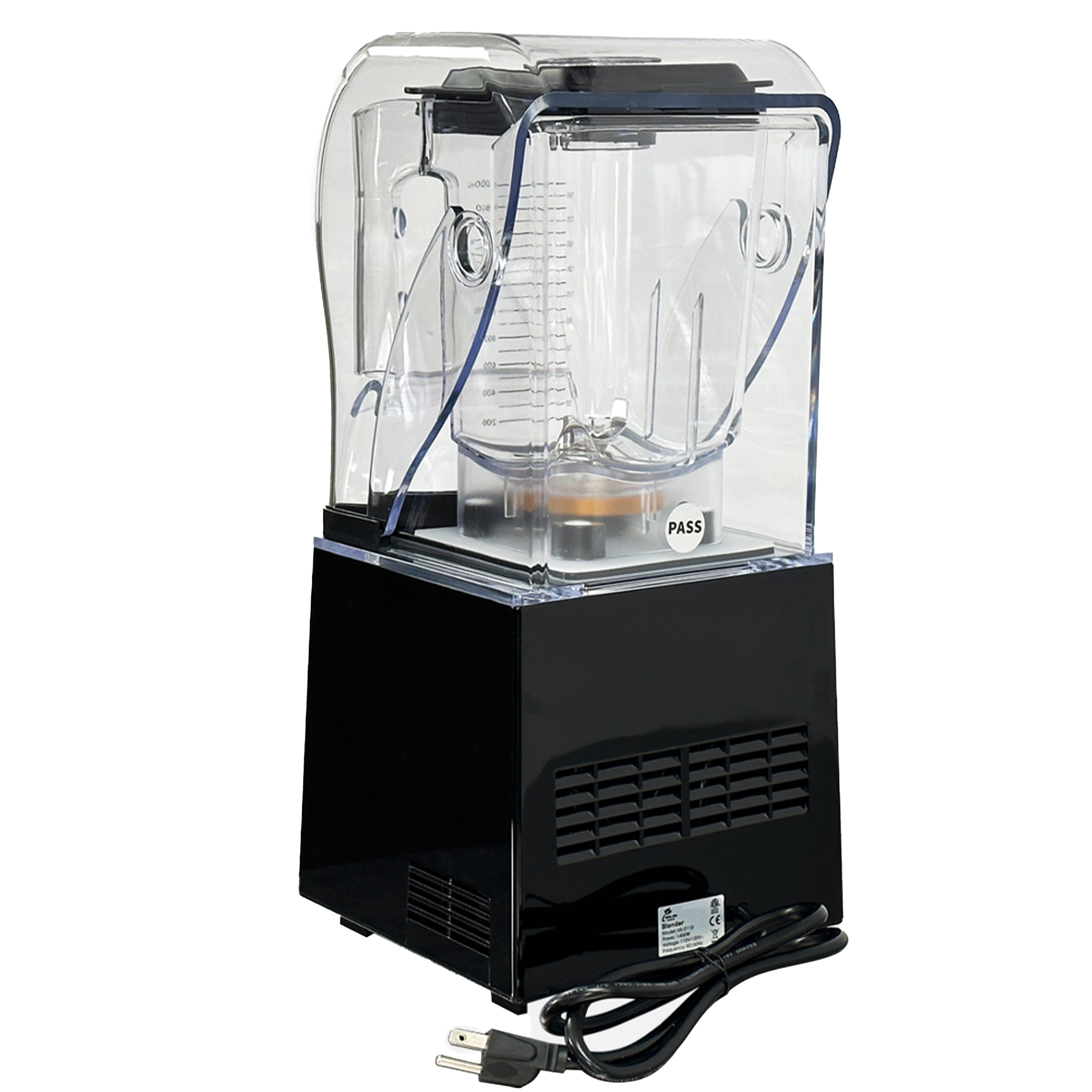 NSF Blender Smoothie Maker 2 L, Stainless Steel Blades, Easy Clean, Healthy Fresh Shakes/Fruit Drinks, 1600 W Electric Food Blender