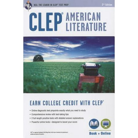Clep(r) American Literature Book + Online (Best Lines In Literature)