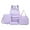 Light Purple, variant on 4 Piece Backpack - Bookbag with Lunch Box for School - Lightweight Backpacks