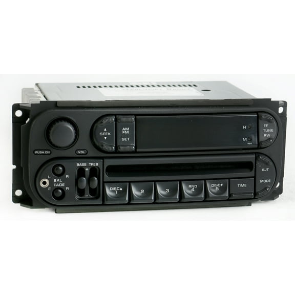 Restored Chrysler 2002-2007 Sebring Radio AM FM CD Upgraded iPod Aux Input - RBK Slider (Refurbished)