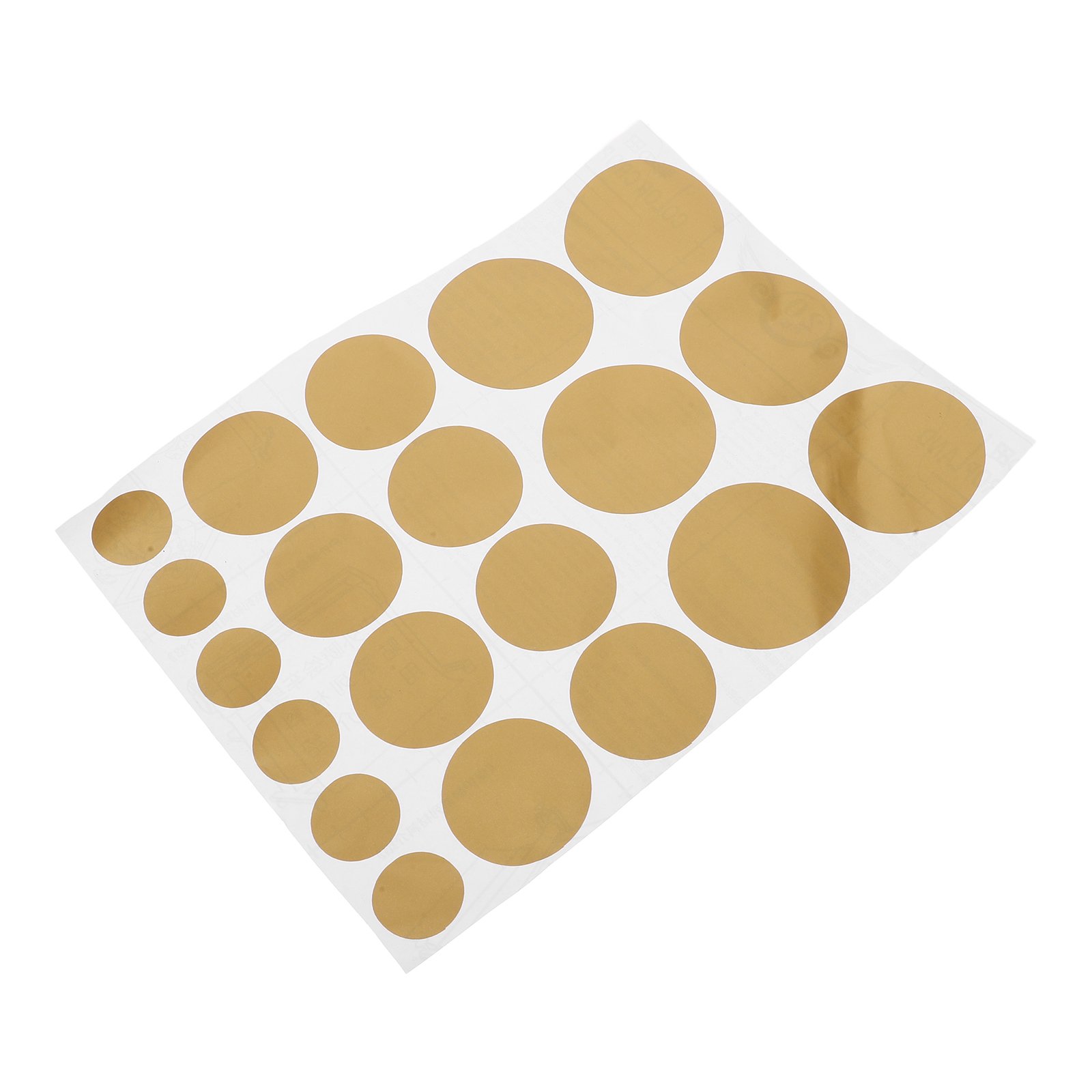 ROSENICE Rosenice Golden Dot Wall Decals Easy to Apply and Remove for Wall Decor