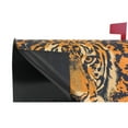 thumbnail image 4 of Tiger Head Magnetic Mailbox Covers 25.5" X 21" Post Letter Box Wraps Waterproof Garden Yard Outdoor Decoration, 4 of 9